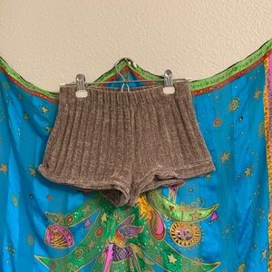Brown urban sweater shorts!:)